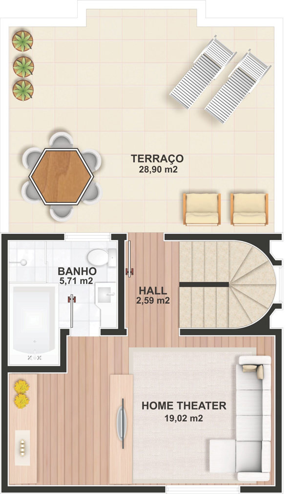 Planta 3 andar